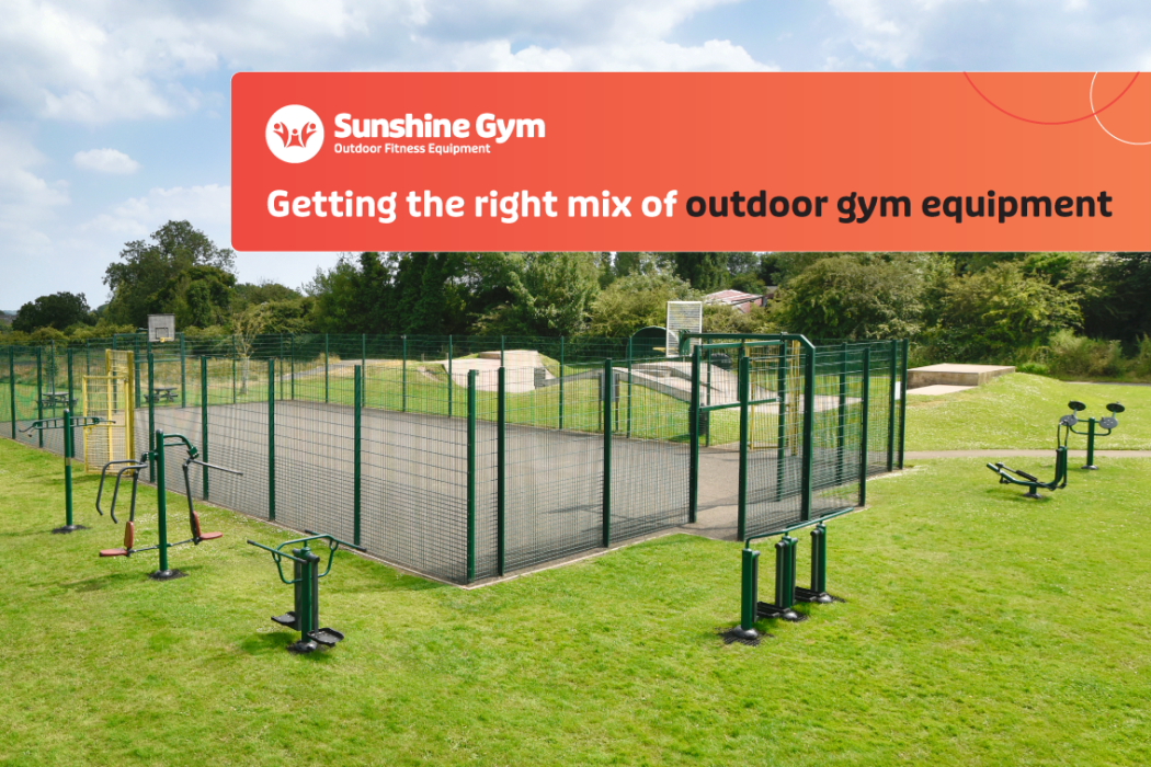 Getting the right equipment mix to meet your outdoor fitness goals