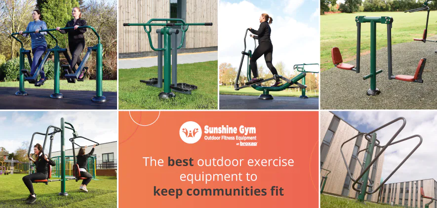 The best outdoor exercise equipment to keep communities fit