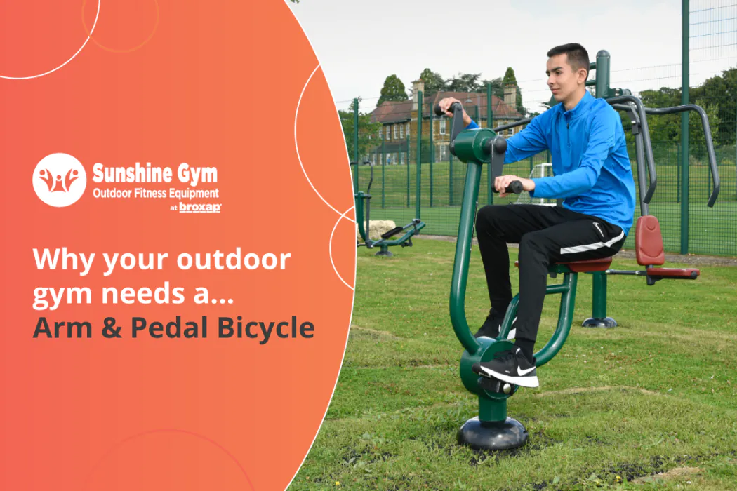 Why your outdoor gym needs an… Arm and Pedal Bicycle