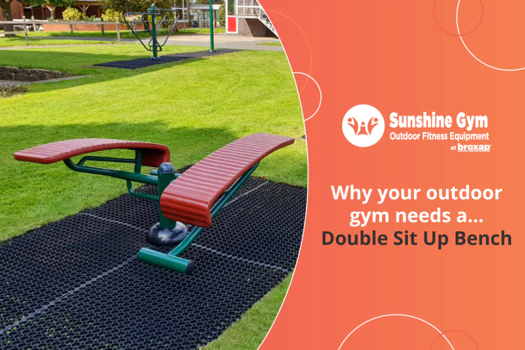 Why your outdoor gym needs a… Double Sit Up Bench