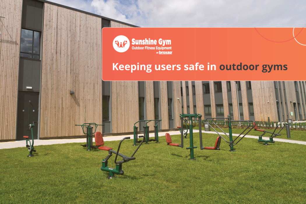Keeping users safe in outdoor gyms