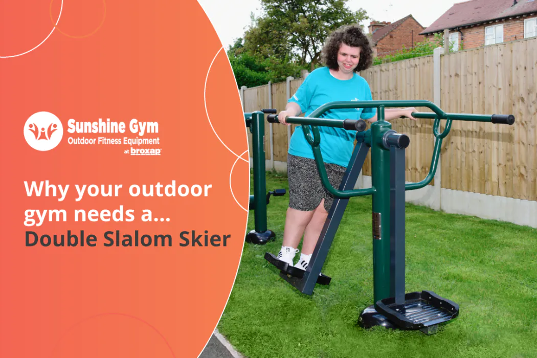 Why your outdoor gym needs a… Double Slalom Skier