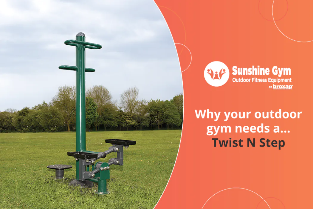 Why your outdoor gym needs a… Twist N Step