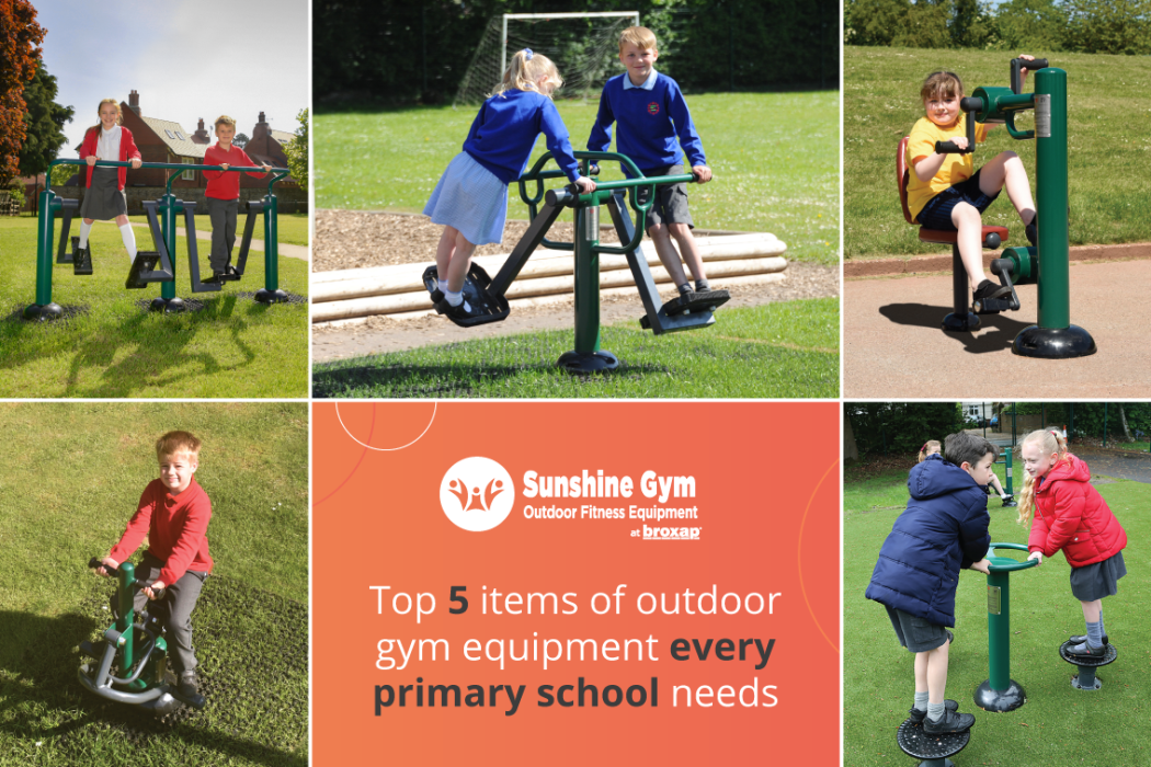 Top 5 pieces of outdoor gym equipment every primary school needs