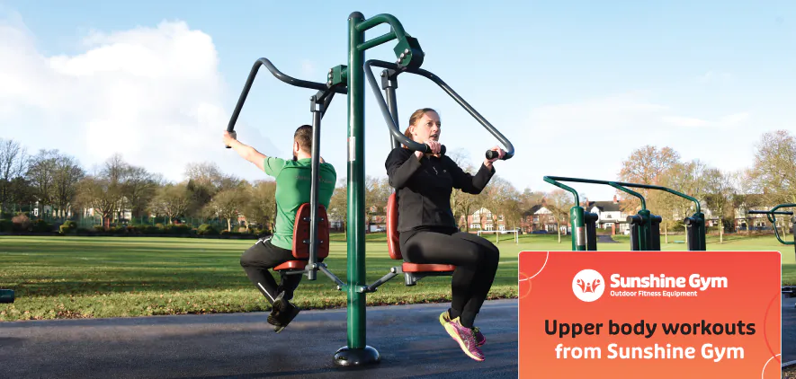 Upper body workouts for outdoor gyms