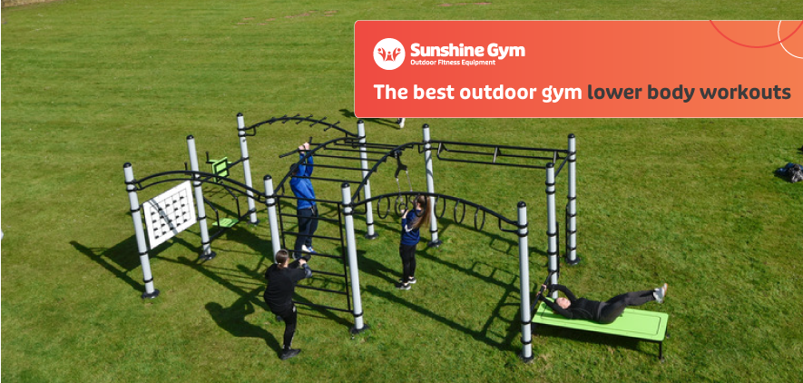 The best outdoor gym equipment for a lower body workout