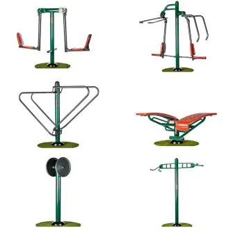 Strength & Social Package | Sunshine Gym | Outdoor Gym Equipment 