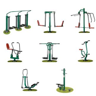 Community Fitness Suite | Sunshine Gym Outdoor Fitness Packages | Outdoor Gym