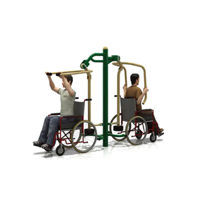 Wheelchair Accessible Combi Pull Down Challenger & Power Push - 2