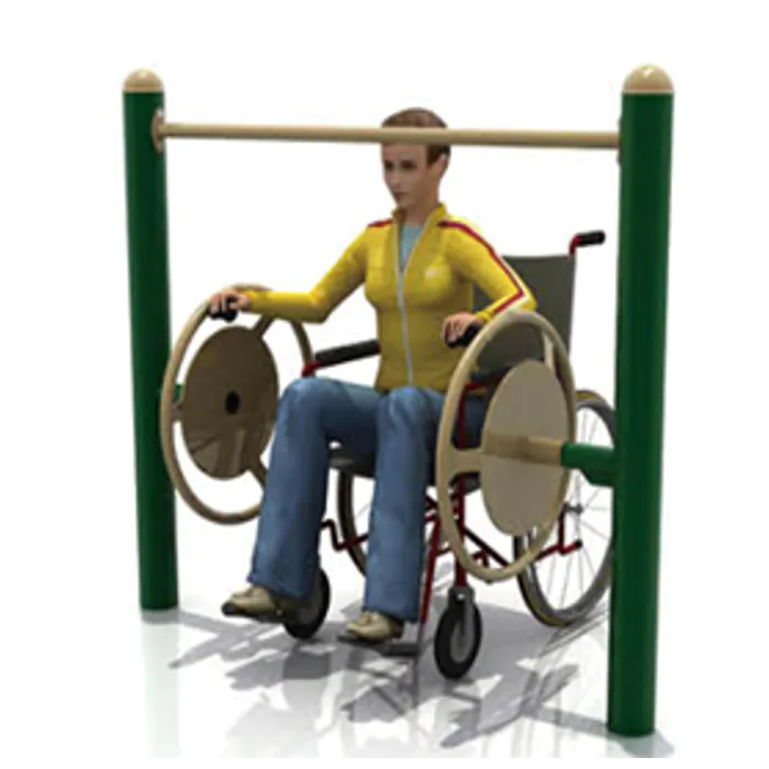 Wheelchair Accessible Rowing Wheels - 2